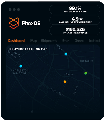 Delivery Tracking Map